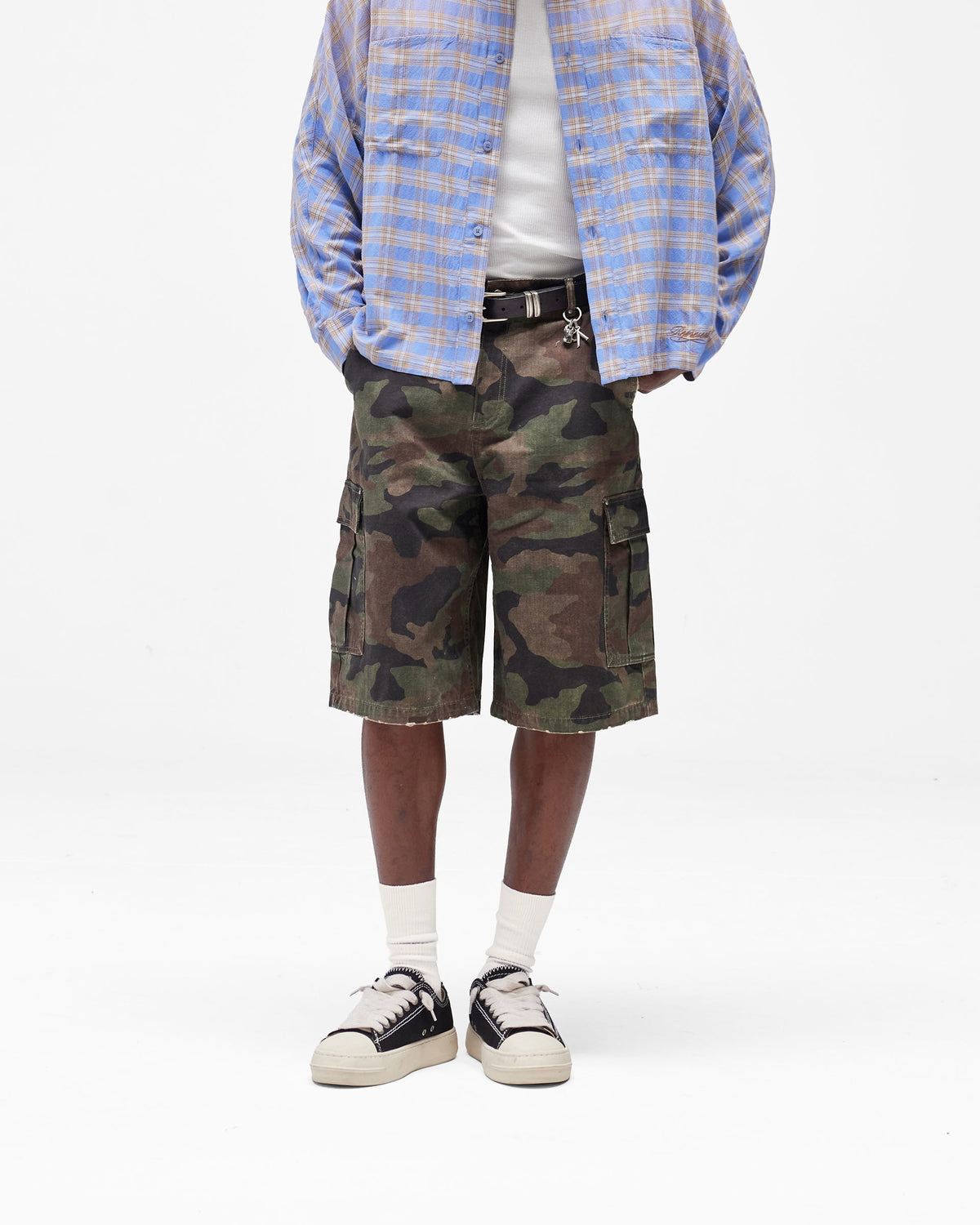 REPRESENT Camo Cargo Short - Camo