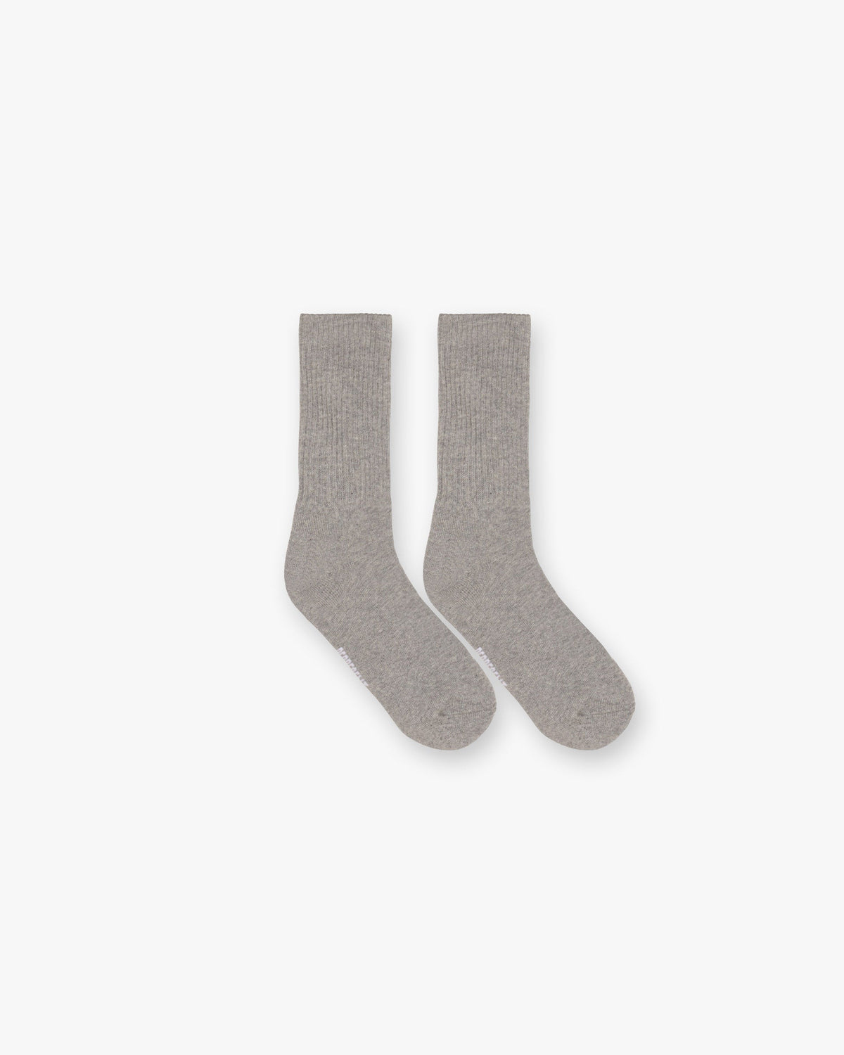 REPRESENT Slub Knit Sock - Grey
