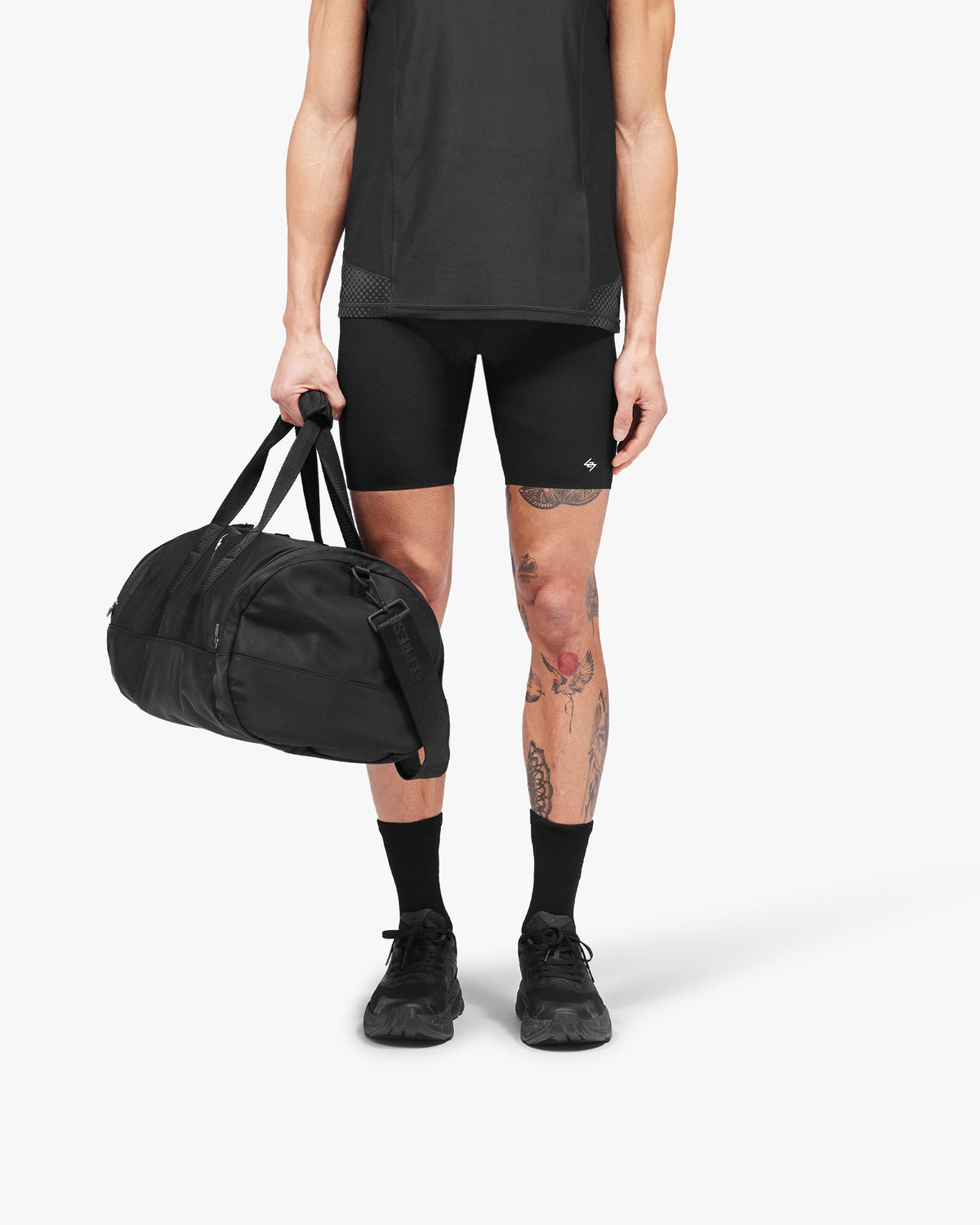 REPRESENT 247 Duffle Gym Bag - Jet Black
