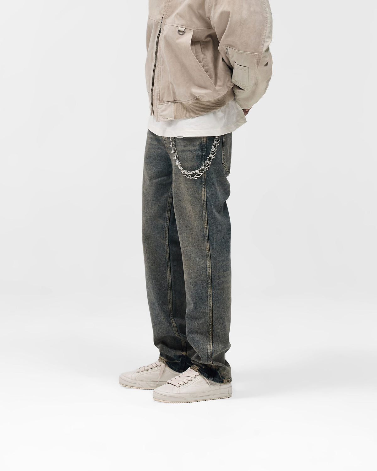 REPRESENT R1 Slim Denim - Blue Cream