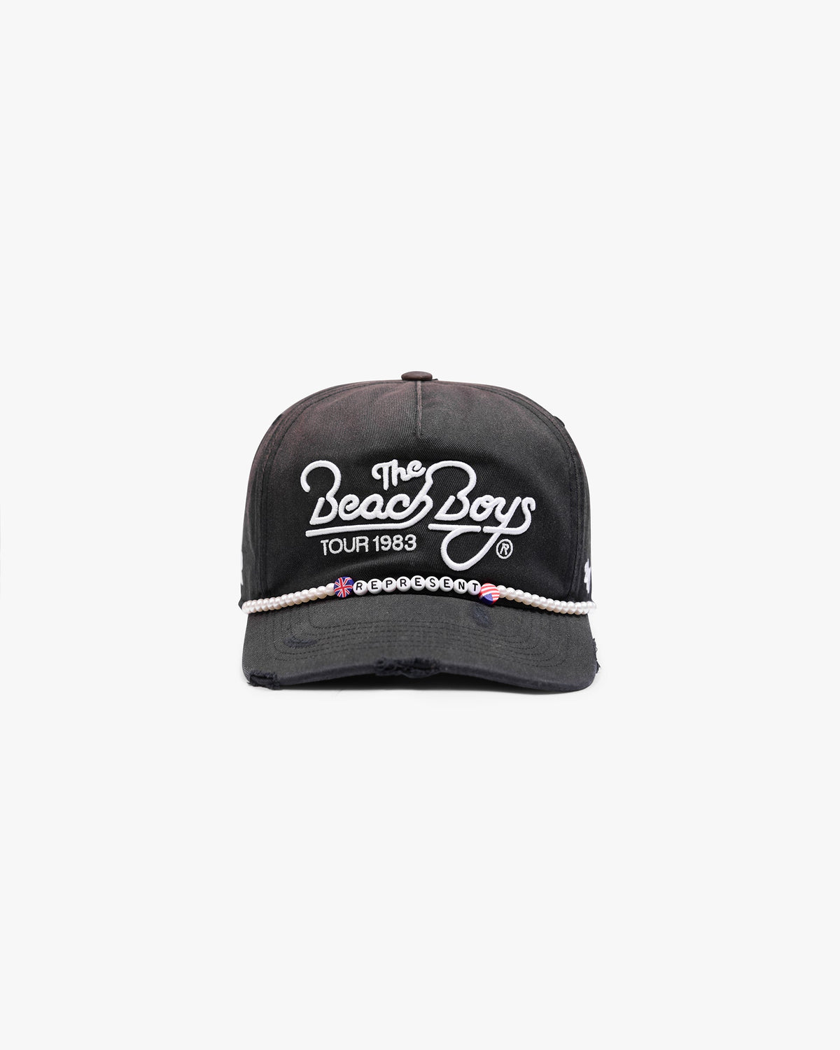 REPRESENT Represent x Beach Boys Tour x 47 Cap - Washed Black