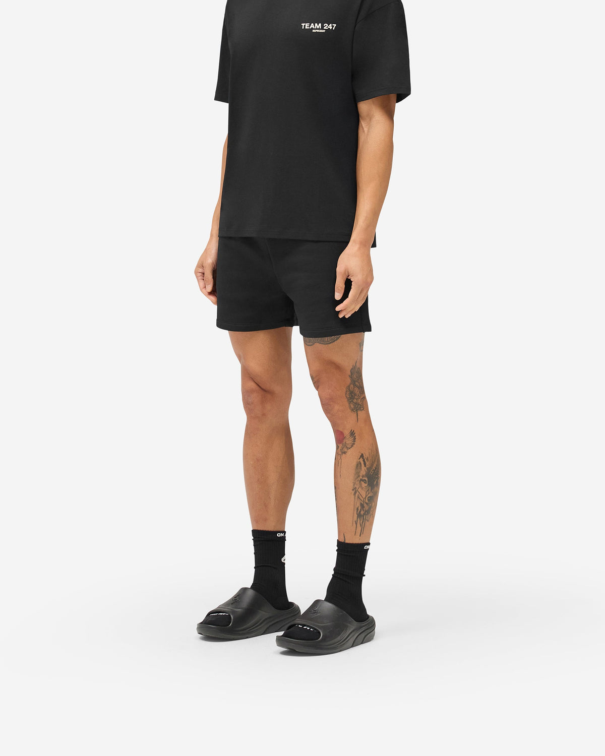 REPRESENT Team 247 Jersey Short - Jet Black