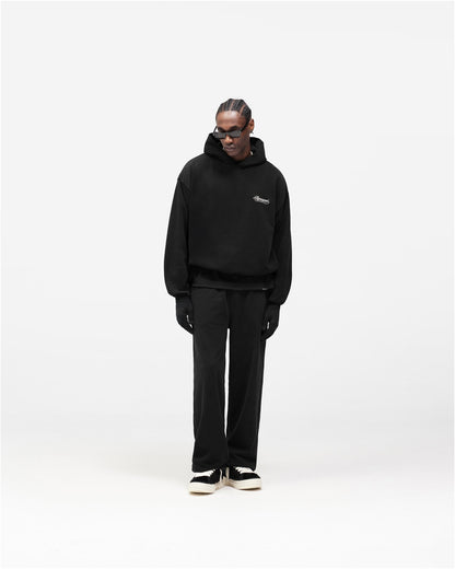 REPRESENT Dual Layer Script Sweatpants - Jet Black