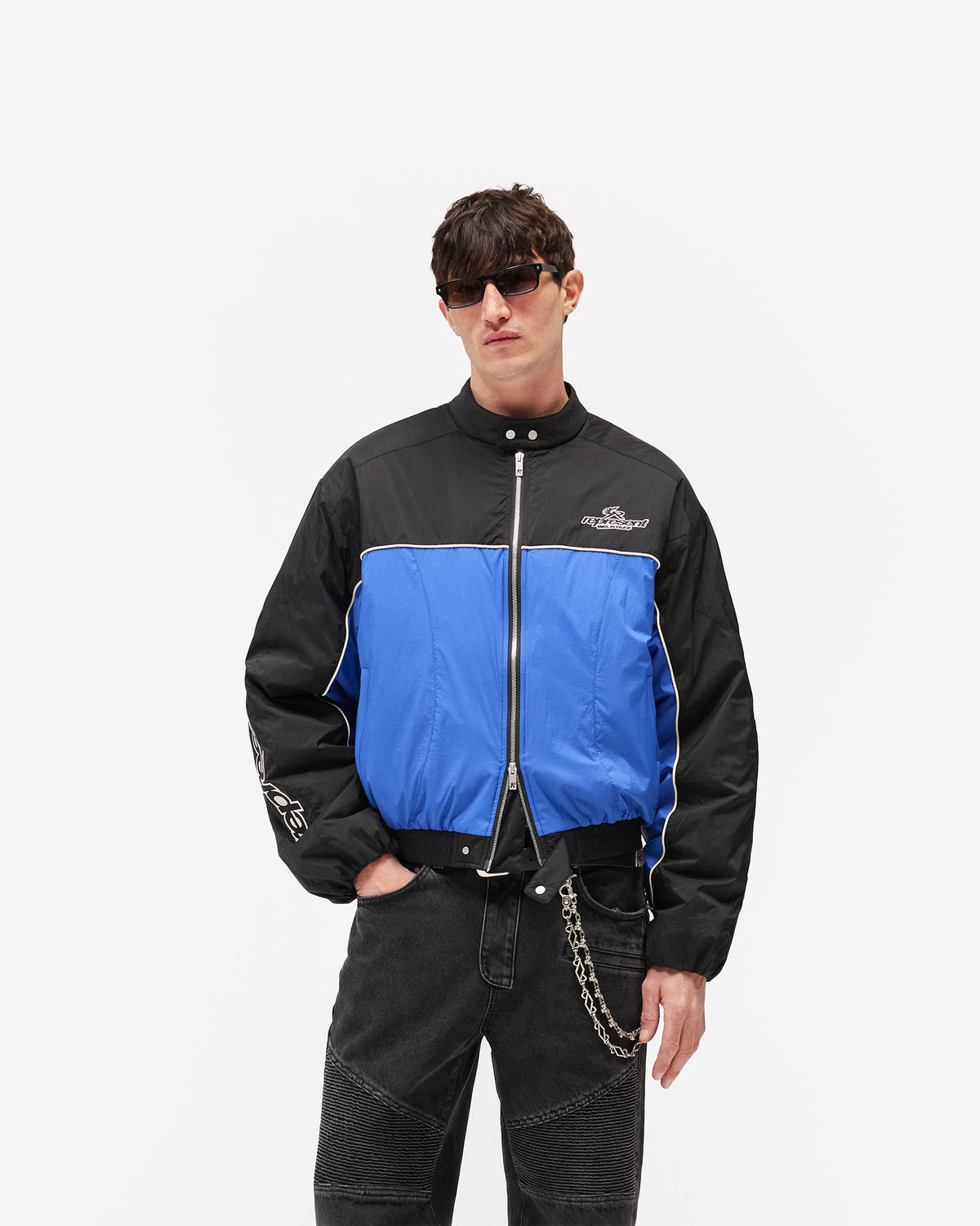REPRESENT Represent X Belstaff Nylon Racing Jacket - Jet Black