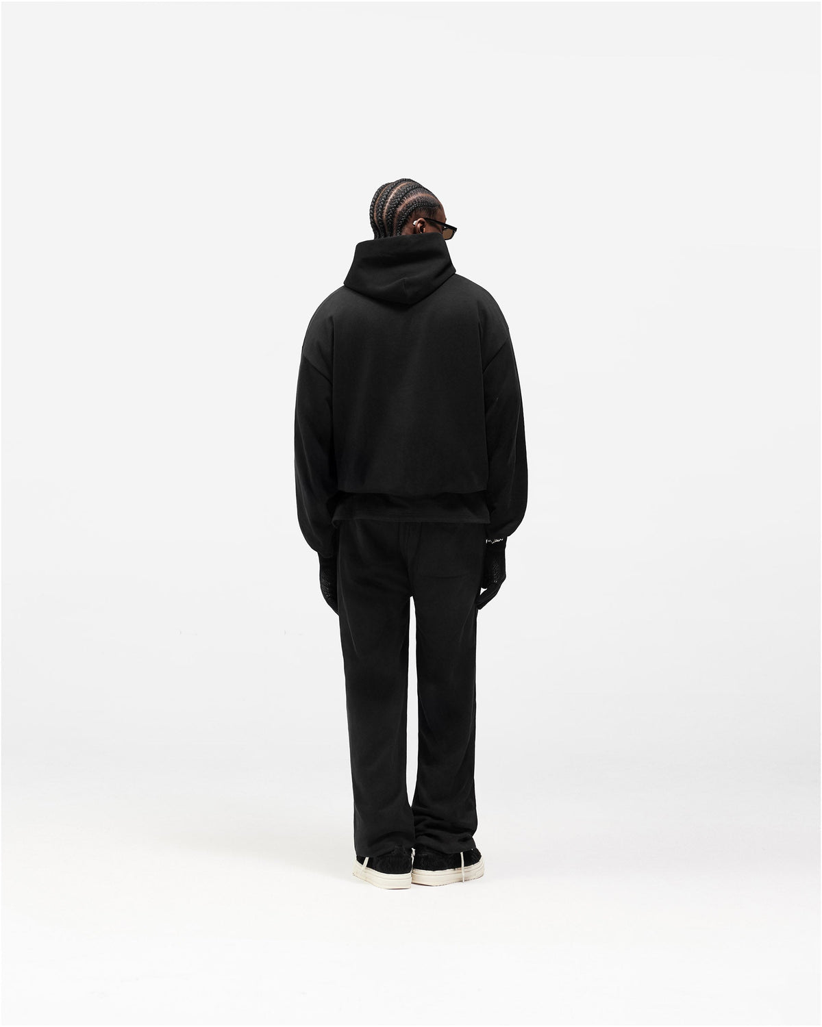 REPRESENT Dual Layer Script Sweatpants - Jet Black