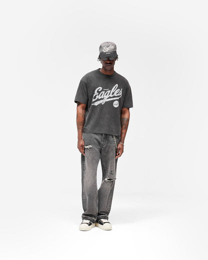 REPRESENT Philadelphia Eagles x Represent T-Shirt - Vintage Grey