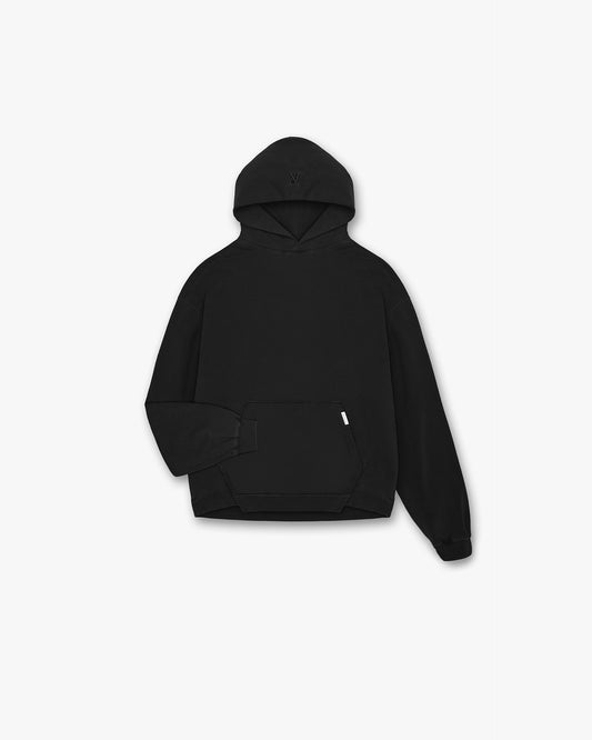 REPRESENT Initial Oversized Hoodie - Black