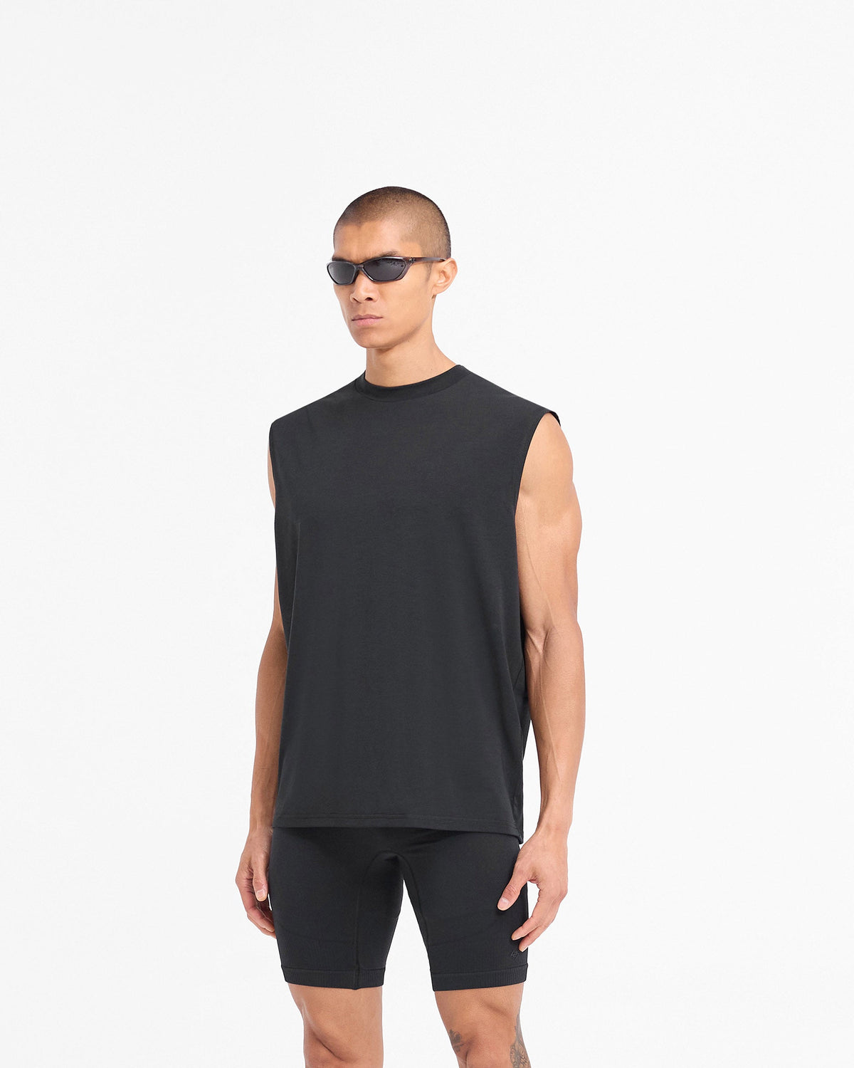 REPRESENT 247 DNA Oversized Tank - Jet Black