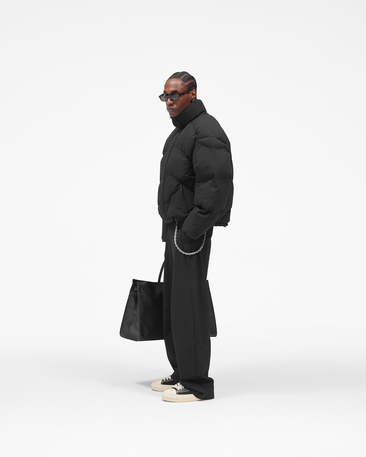 REPRESENT Riot Puffer - Black