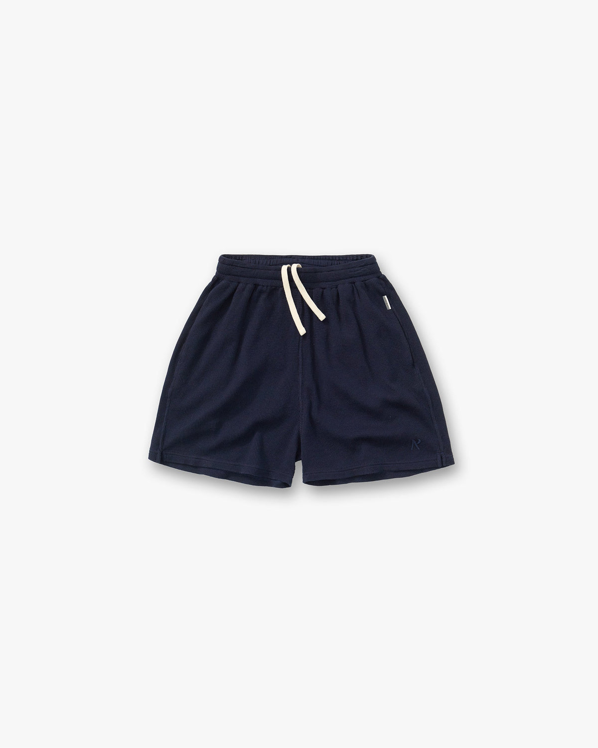 REPRESENT Initial Waffle Shorts - Midnight Navy