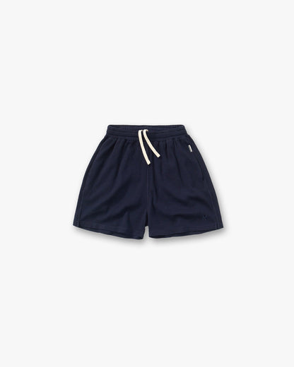 REPRESENT Initial Waffle Shorts - Midnight Navy