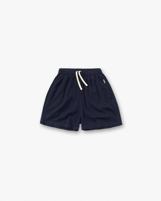 REPRESENT Initial Waffle Shorts - Midnight Navy