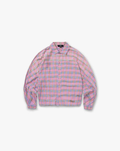 REPRESENT Santa Monica Flannel Shirt - Blush