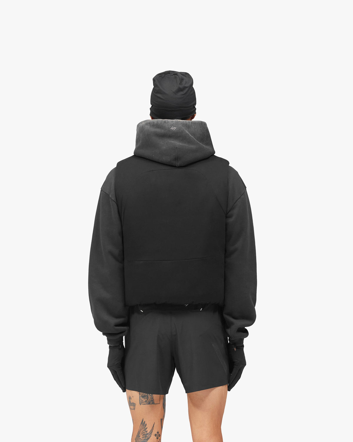 REPRESENT 247 Power Shield™  Padded Gilet - Jet Black