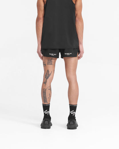 REPRESENT Team 247 Race Shorts - Jet Black