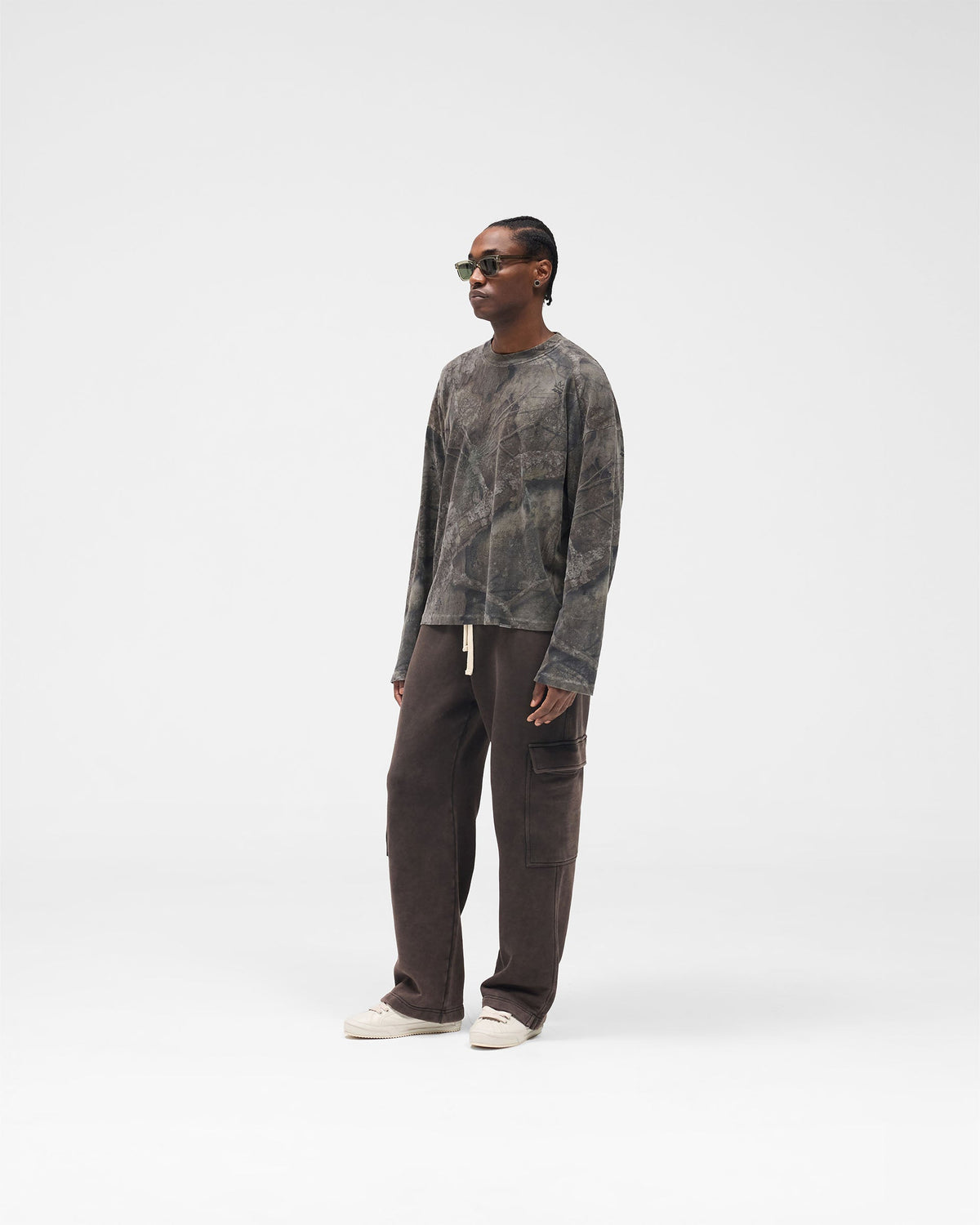 REPRESENT Initial Cargo Sweatpants - Coffee