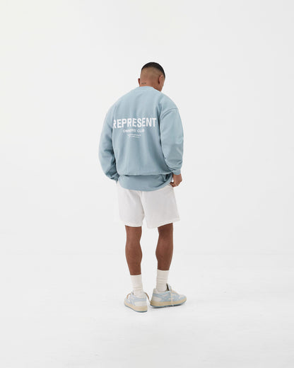 REPRESENT Represent Owners Club Sweater - Powder Blue