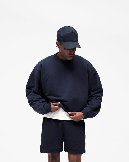 REPRESENT Initial Boxy Sweater - Midnight Navy