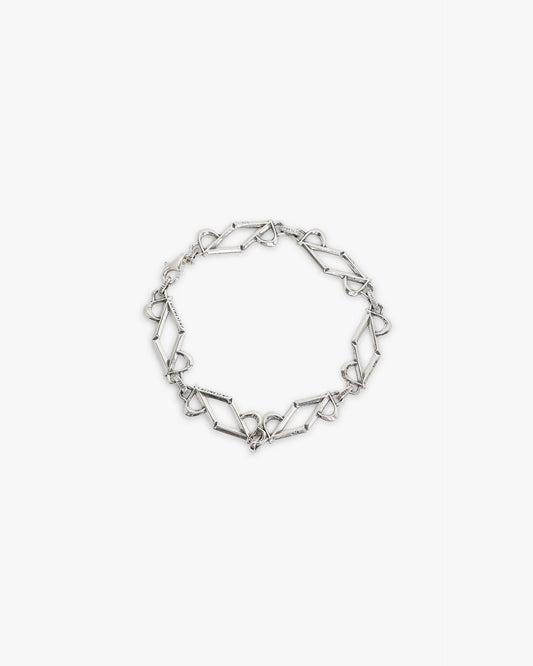 REPRESENT Initial Chain Bracelet - Silver