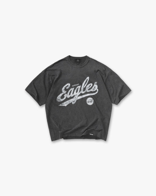 REPRESENT Philadelphia Eagles x Represent T-Shirt - Vintage Grey