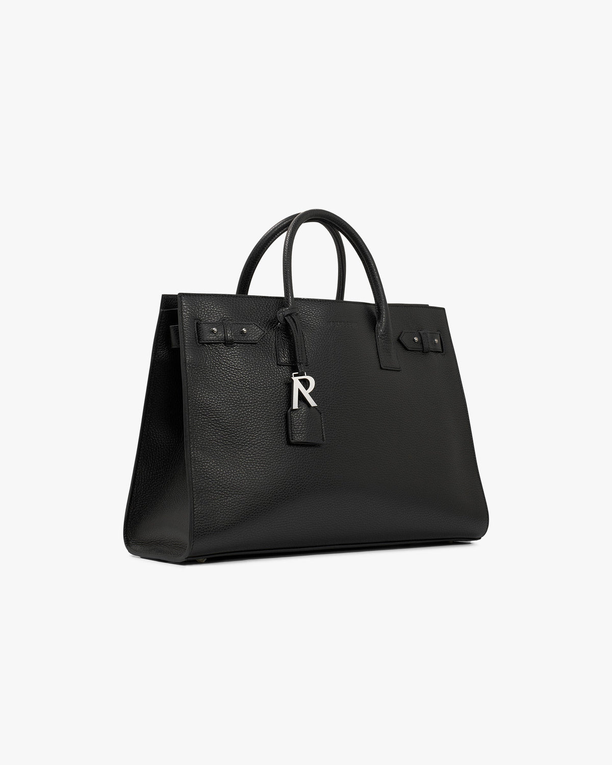 REPRESENT Leather Tote Bag - Textured Black