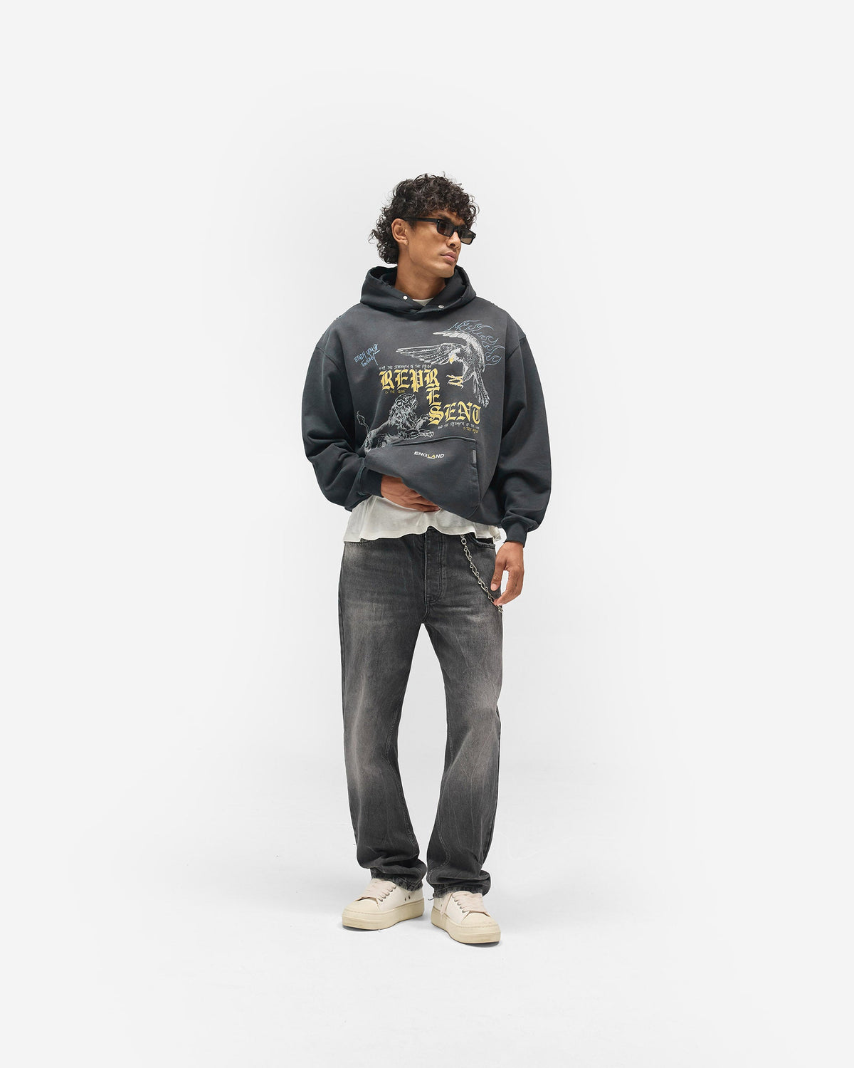 REPRESENT Heaton Jean - Diffused Black