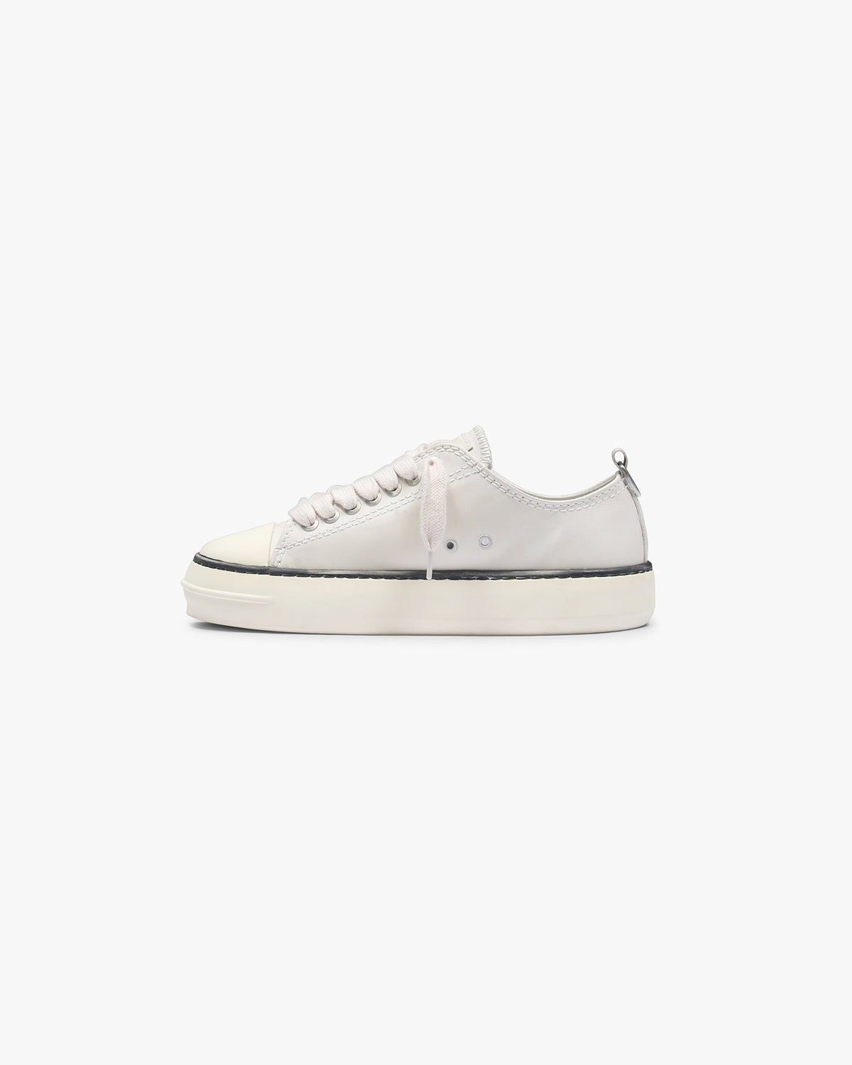 REPRESENT Rep-Cap Leather - Flat White