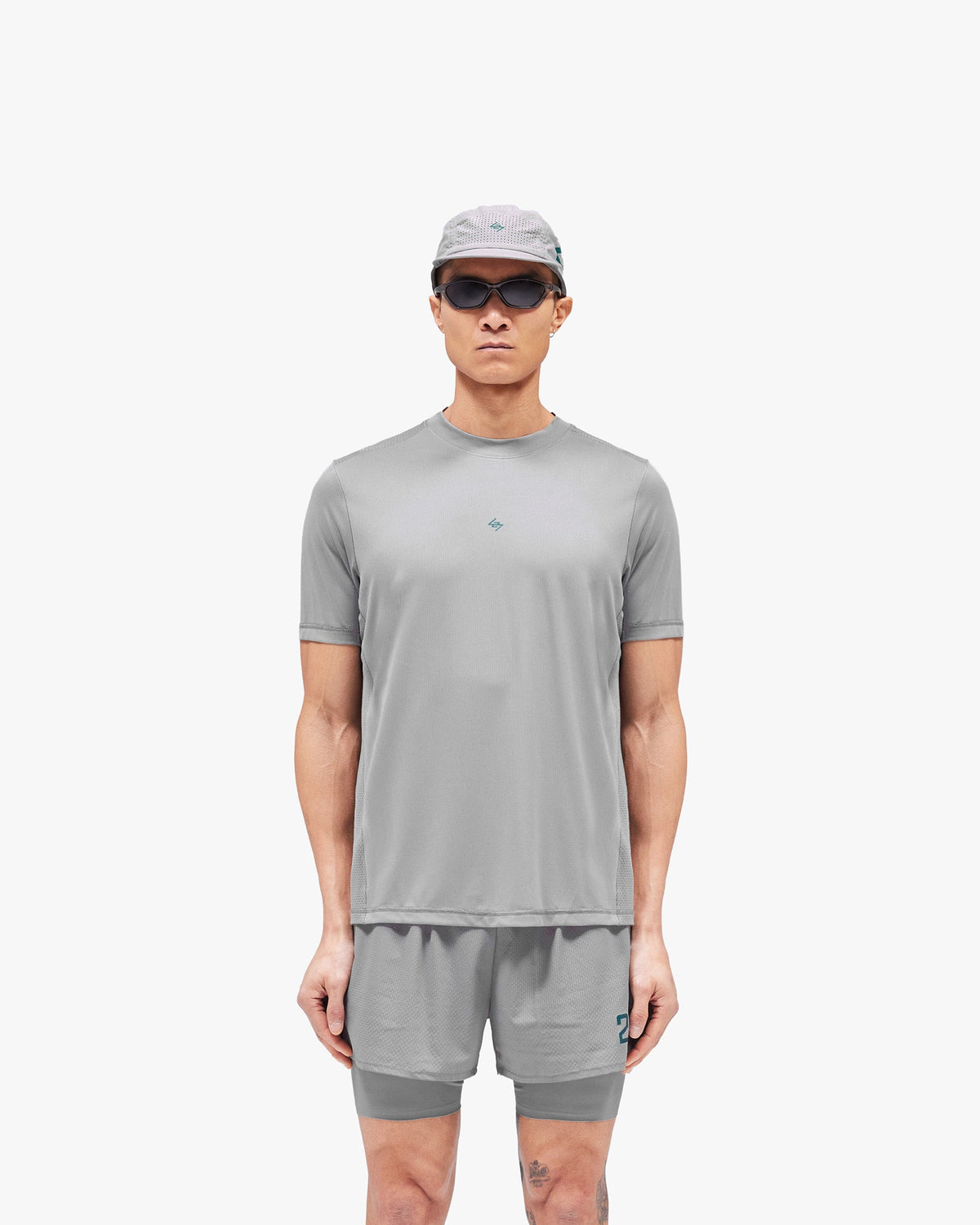 REPRESENT 247 Numbers T-Shirt - Graphite Grey
