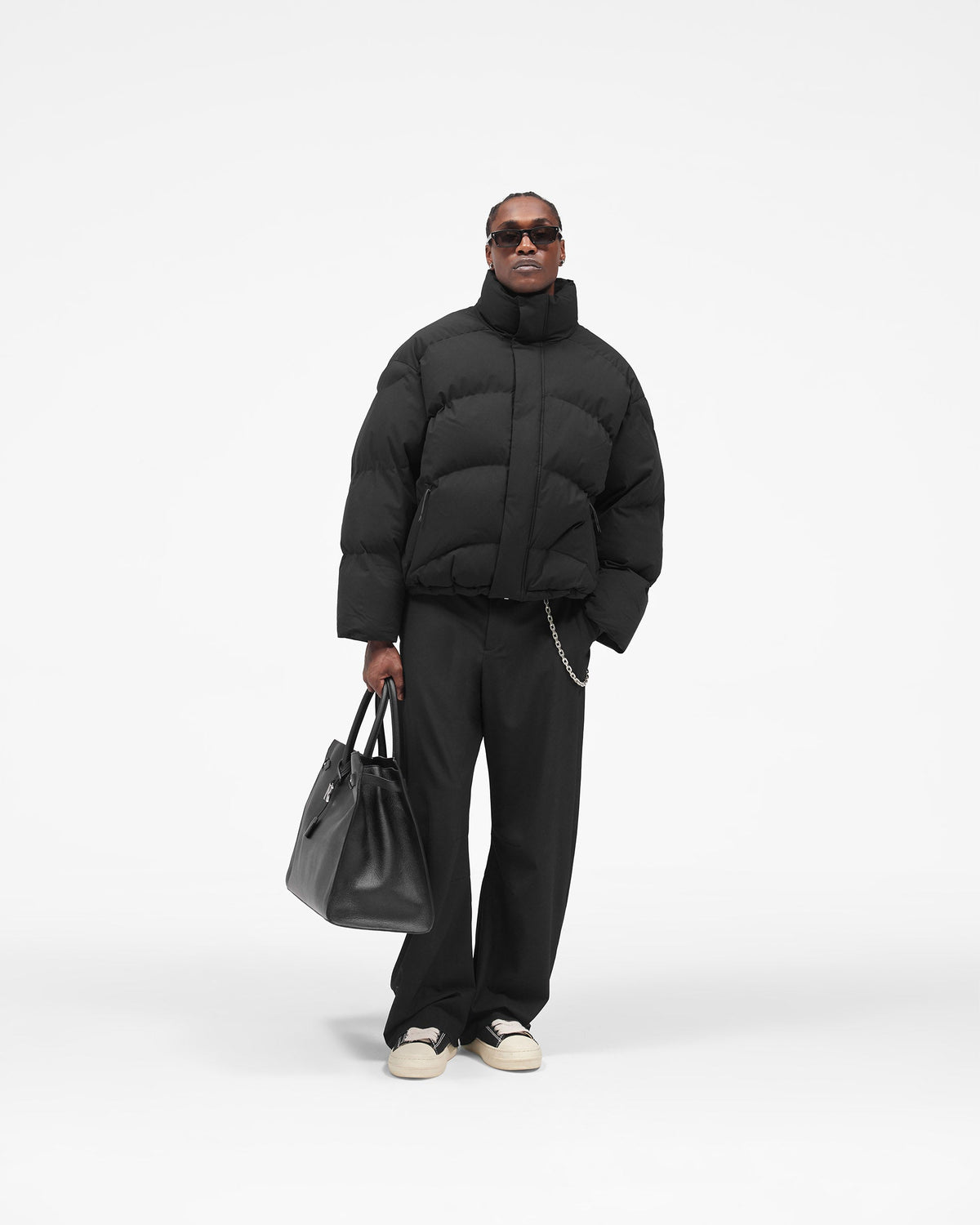 REPRESENT Riot Puffer - Black