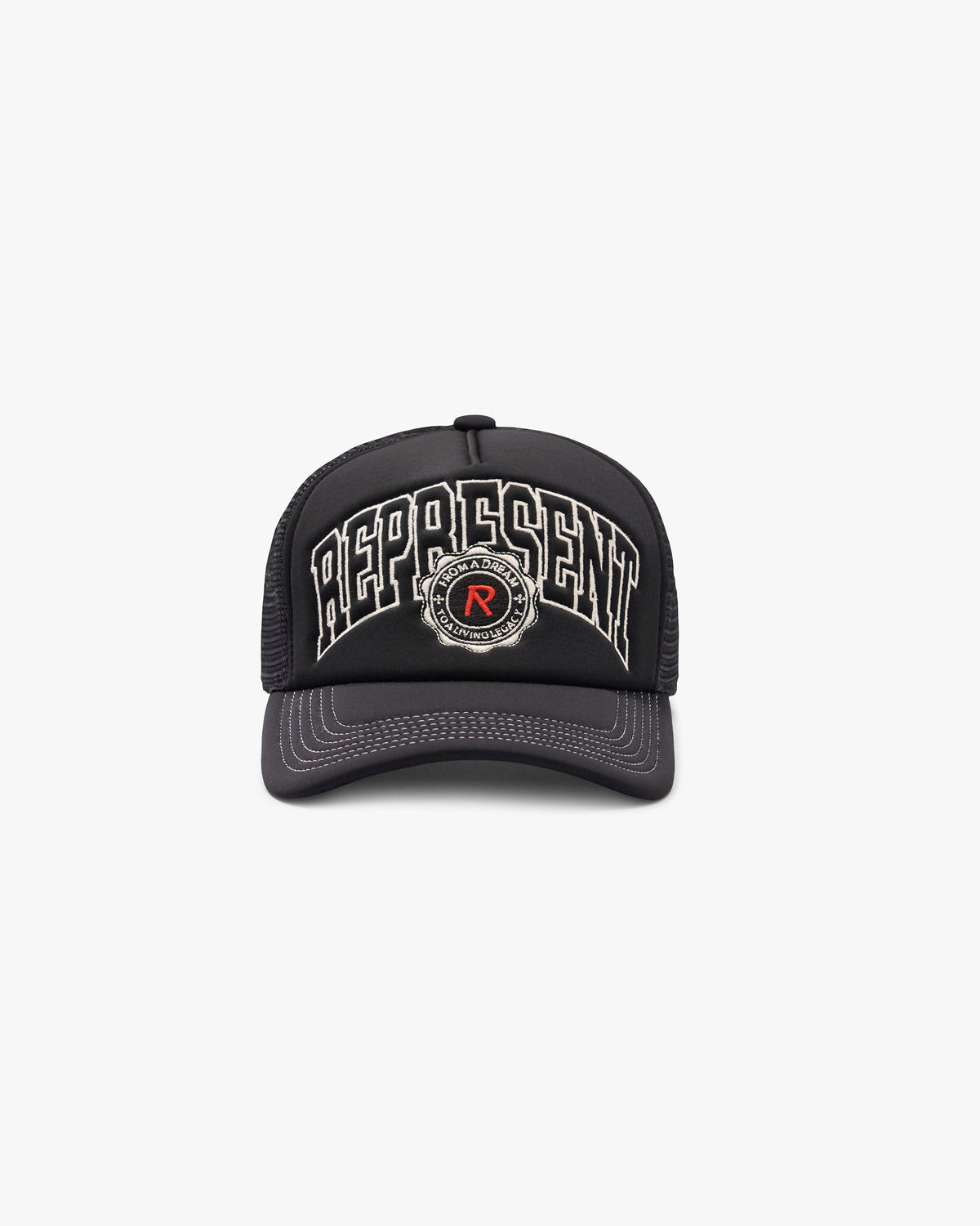 REPRESENT Legacy Crest Cap - Black