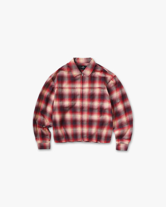 REPRESENT Sunset Flannel - Racing Red