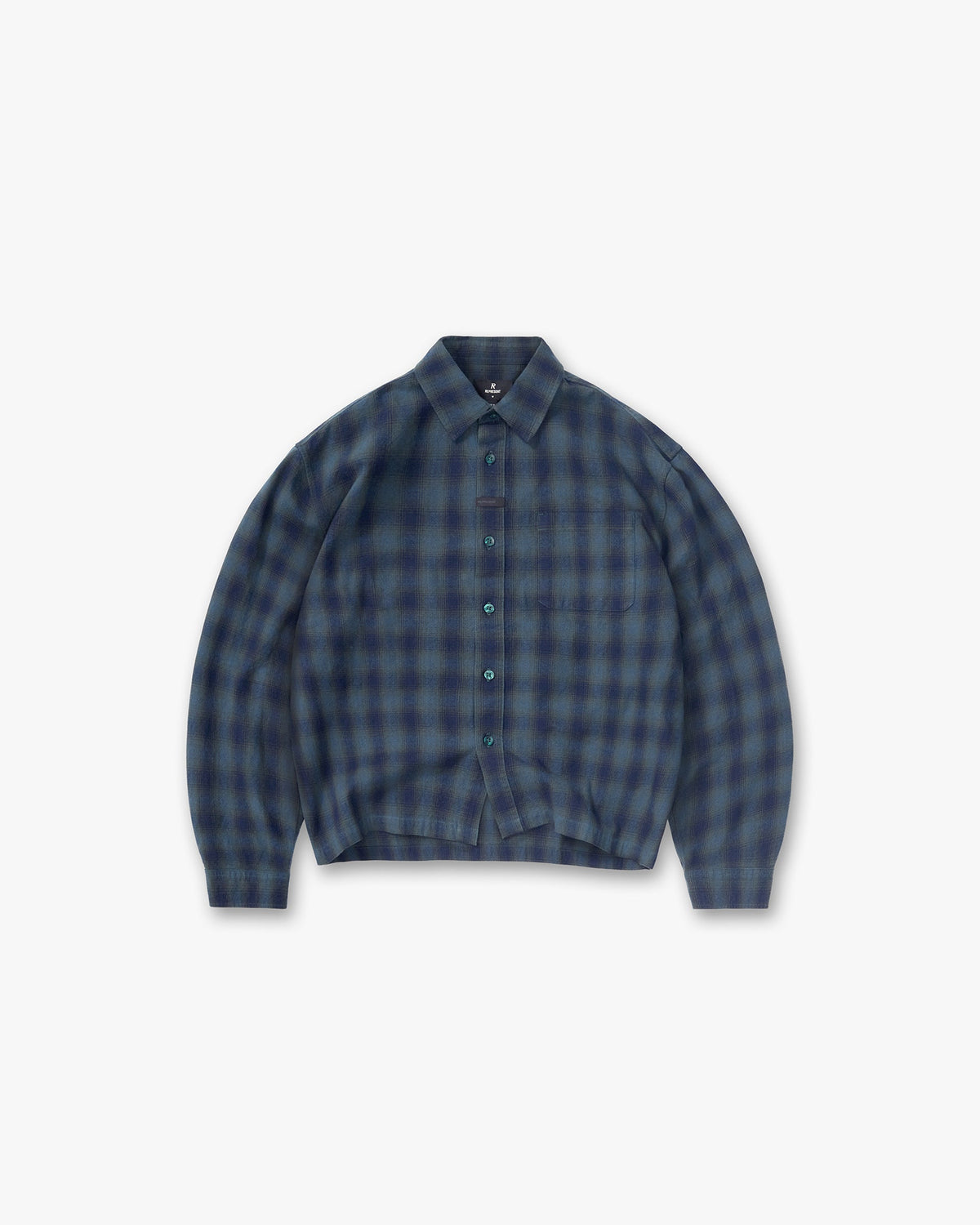 REPRESENT Resent Plaid Shirt - Dark Green