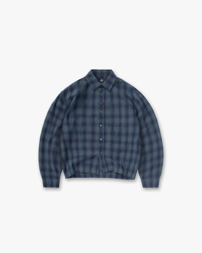 REPRESENT Resent Plaid Shirt - Dark Green
