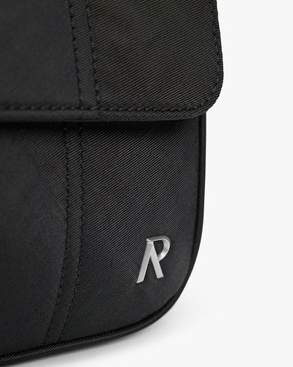 REPRESENT Quilted Crossbody Bag - Jet Black