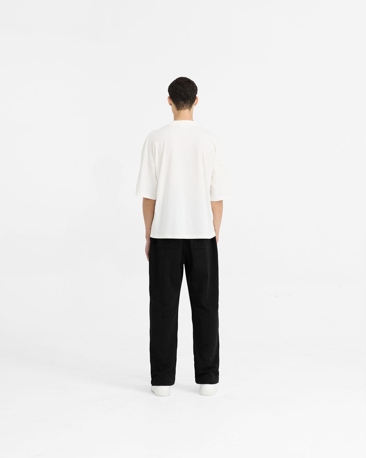 REPRESENT Initial Straight Leg Sweatpants - Jet Black
