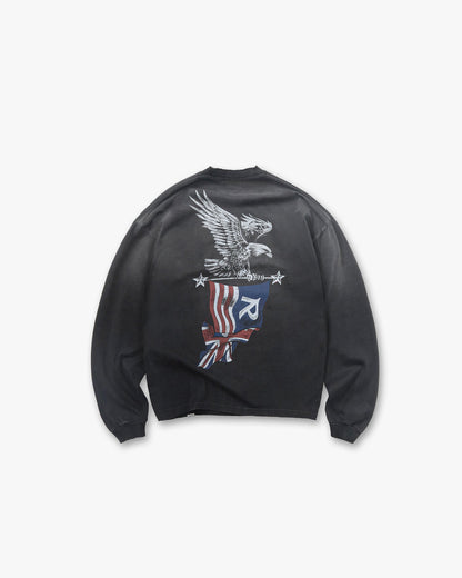 REPRESENT Eagle Long Sleeve T-Shirt - Black