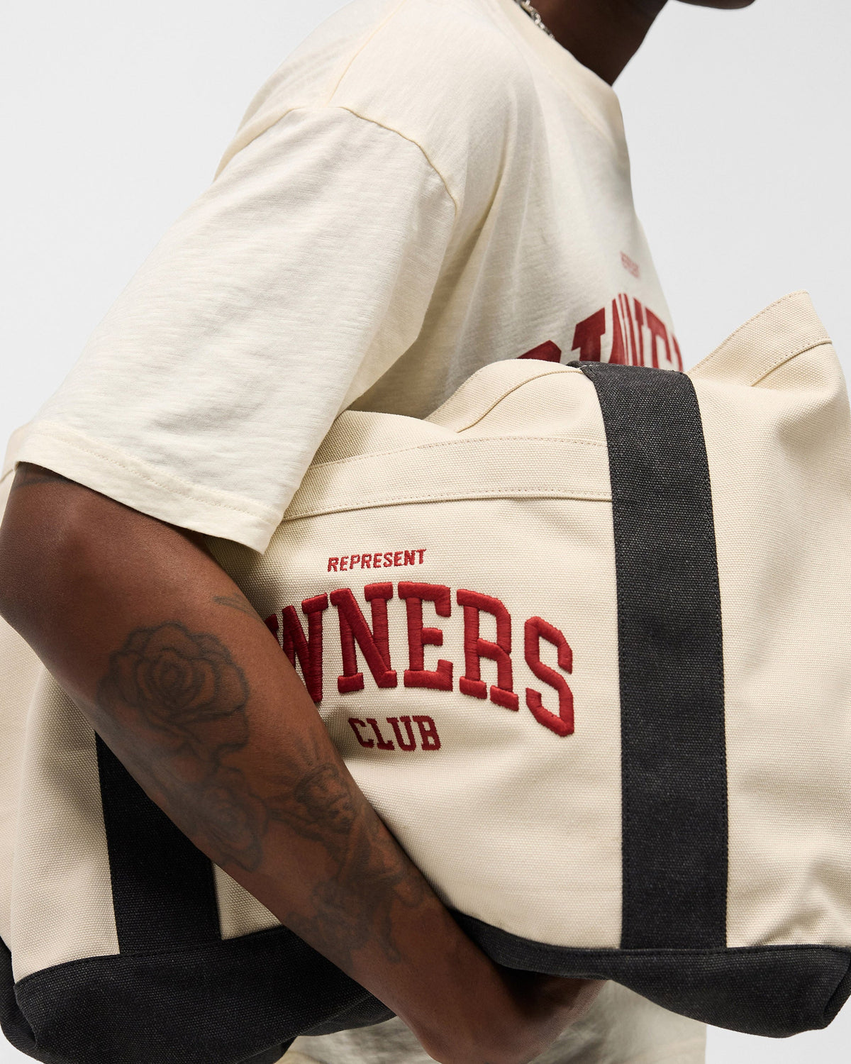 REPRESENT Represent Owners Club Tote Bag - Buttercream