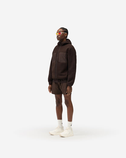 REPRESENT 247 Borg Fleece - Chocolate