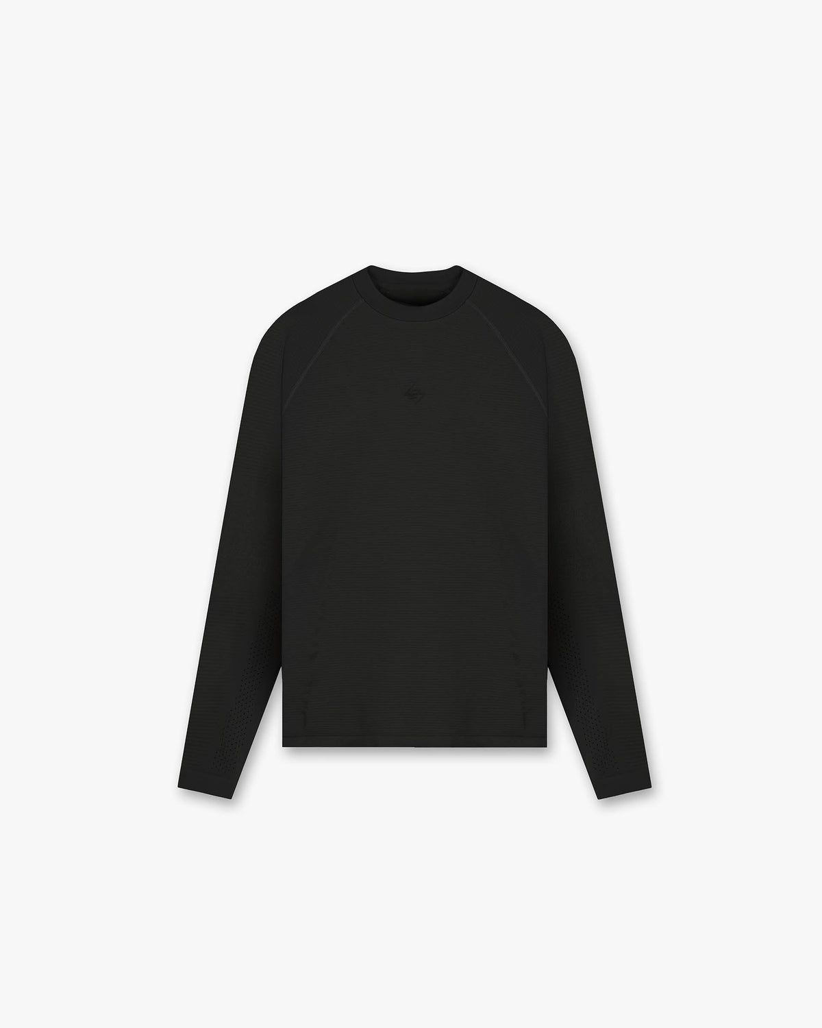REPRESENT 247 Uprising Long Sleeve Seamless T-Shirt - Black