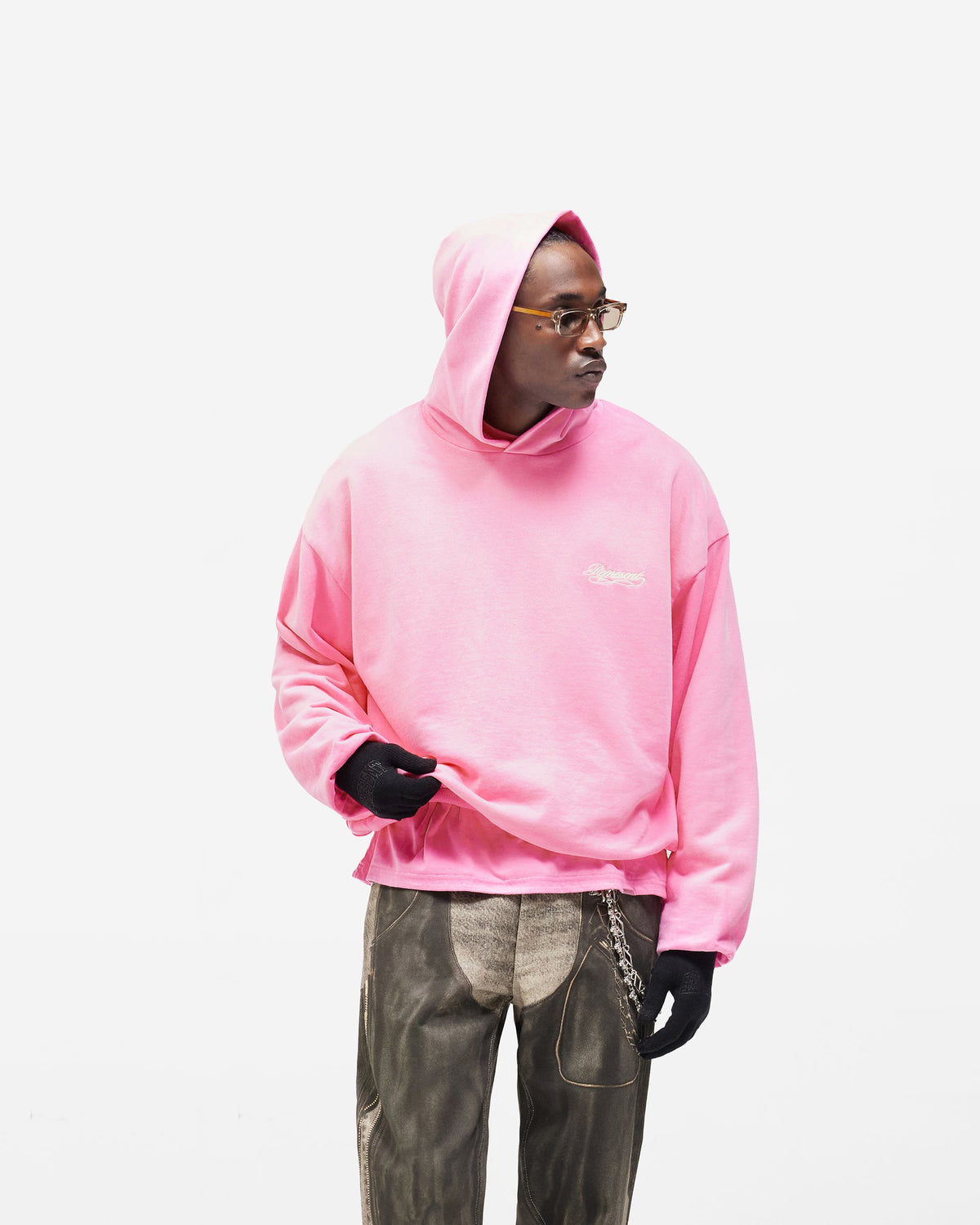 REPRESENT Dual Layer Script Hoodie - Candy
