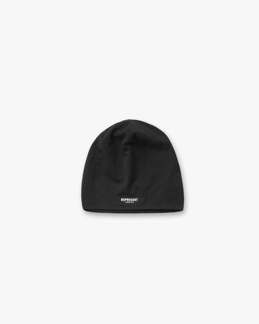 REPRESENT Micro Owners Club Skull Beanie - Jet Black