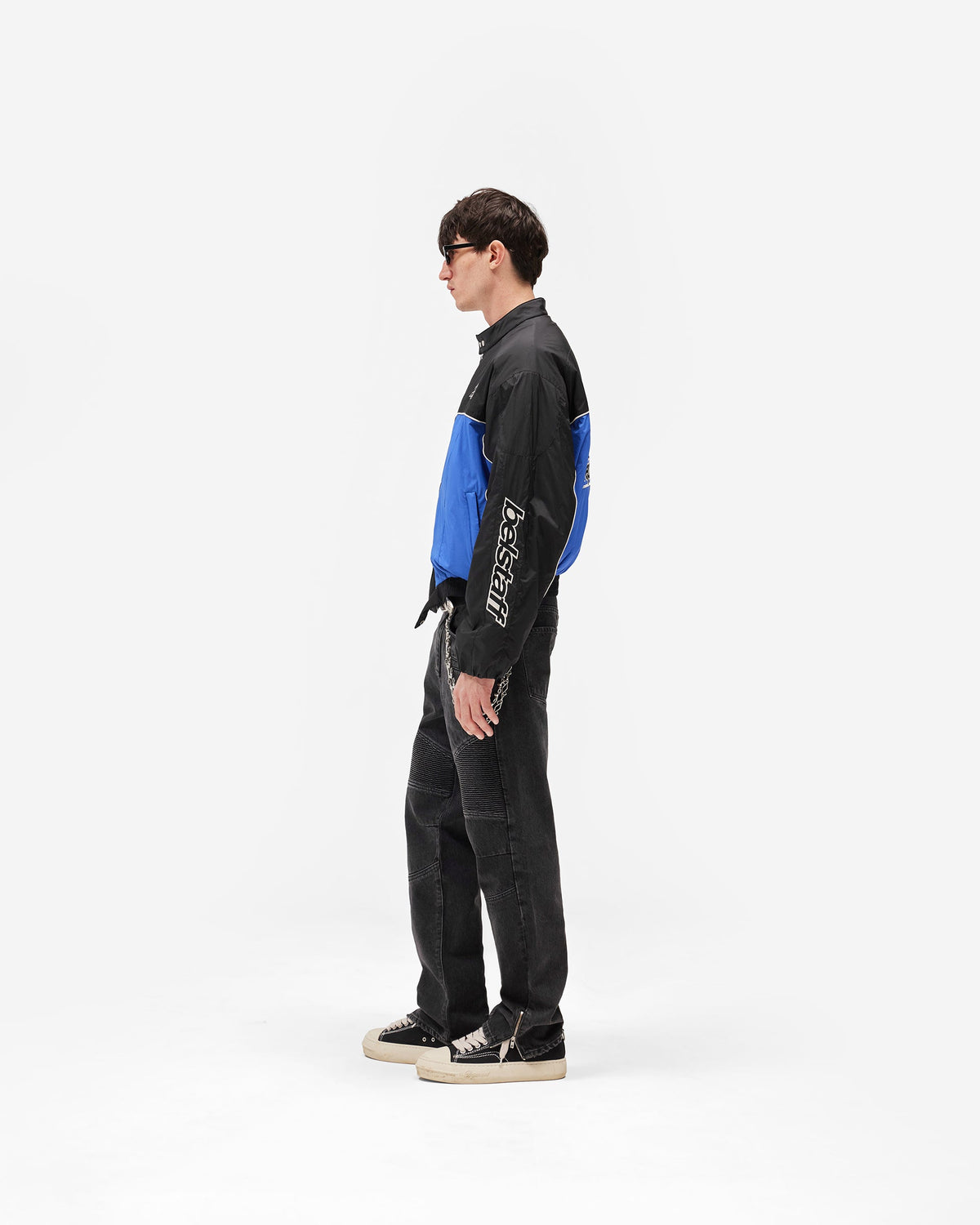 REPRESENT Represent X Belstaff Nylon Racing Jacket - Jet Black