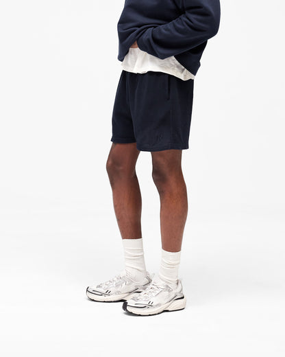 REPRESENT Initial Waffle Shorts - Midnight Navy