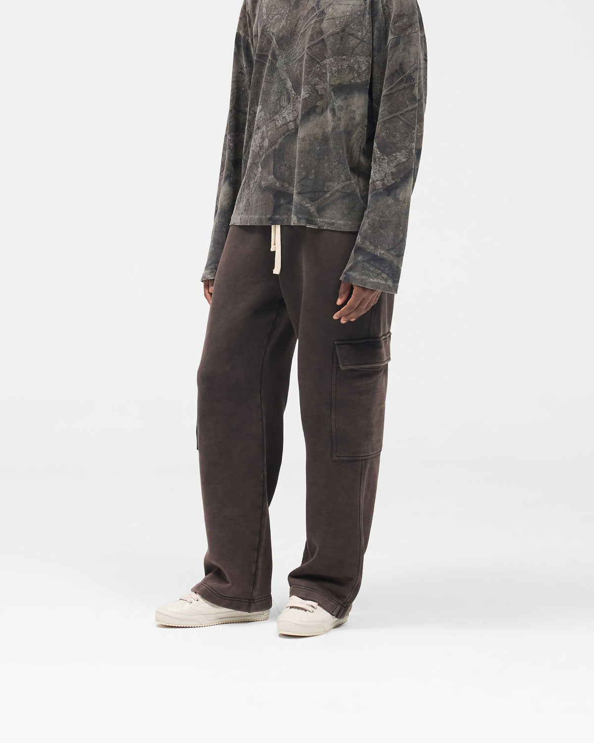 REPRESENT Initial Cargo Sweatpants - Coffee