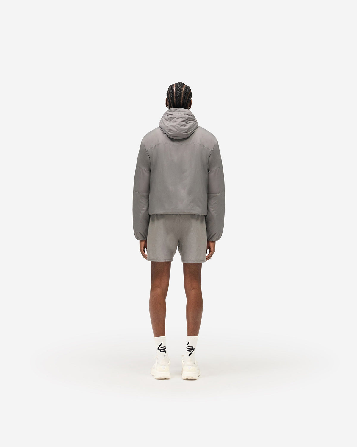 REPRESENT 247 Panelled Insulated Jacket - Steel