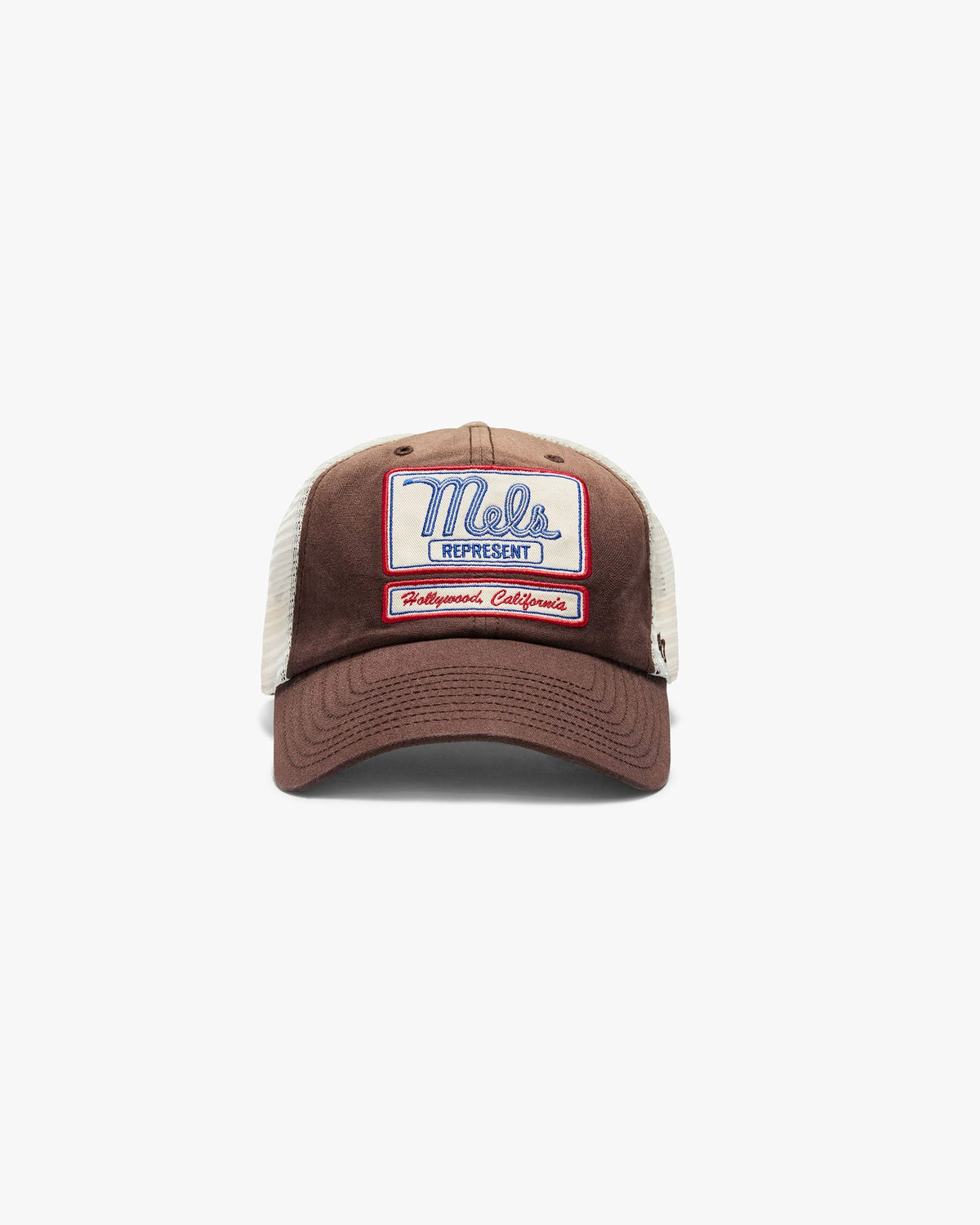 REPRESENT Represent x Mels Diner x 47 Cap - Brown