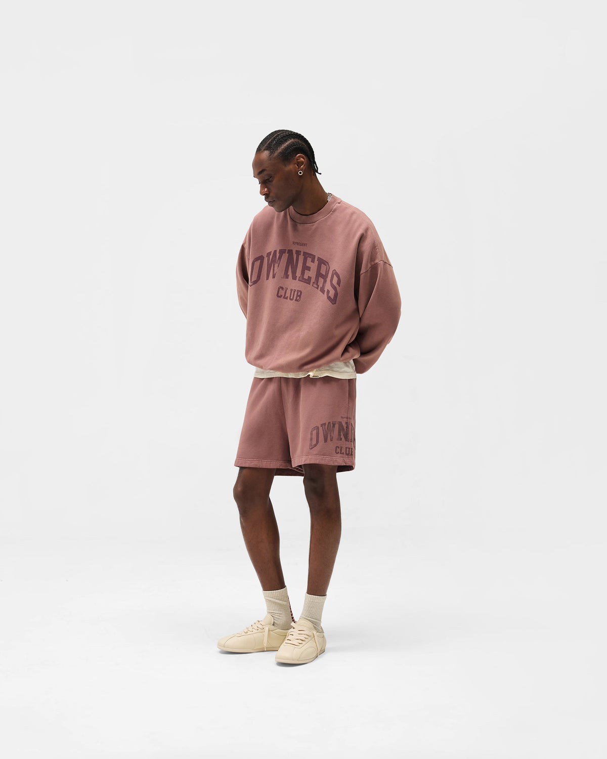 REPRESENT Represent Owners Club Sweater - Smoked Rose