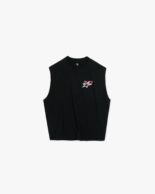 REPRESENT Team 247 Star Tank - Jet Black