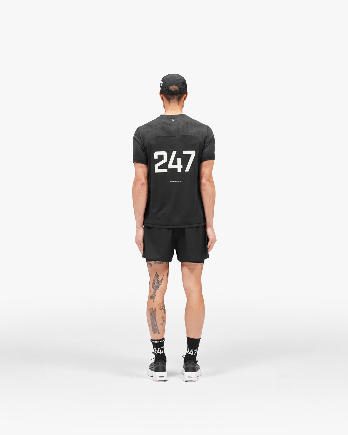 REPRESENT 247 Trail Short - Jet Black