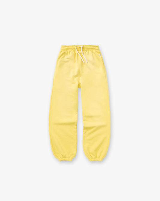 REPRESENT Initial Wide Leg Cuffed Sweatpant - Canary Yellow